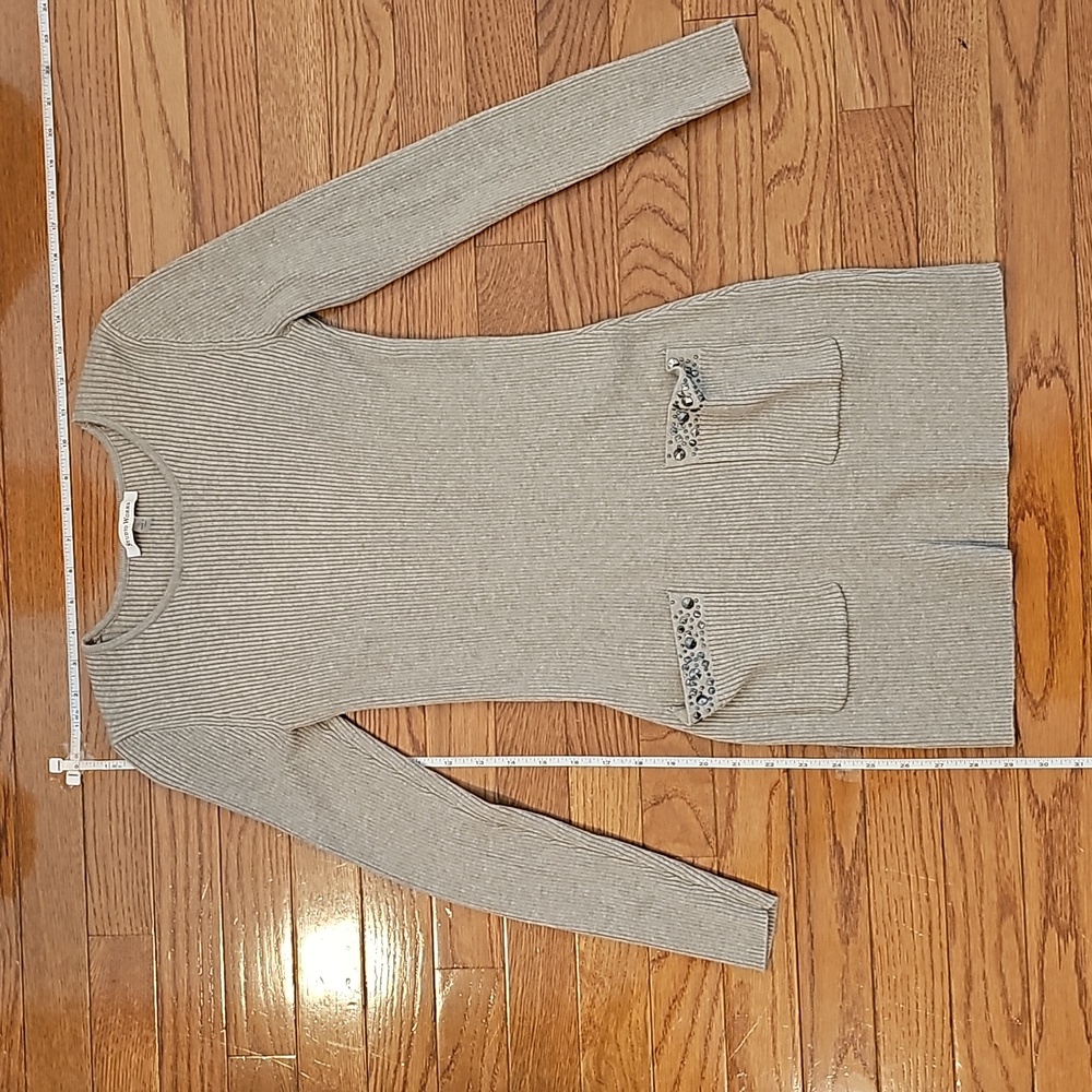 Ribbed, sweater dress